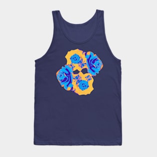 ROSE SKULL Tank Top